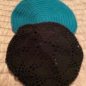 Beret wool hats